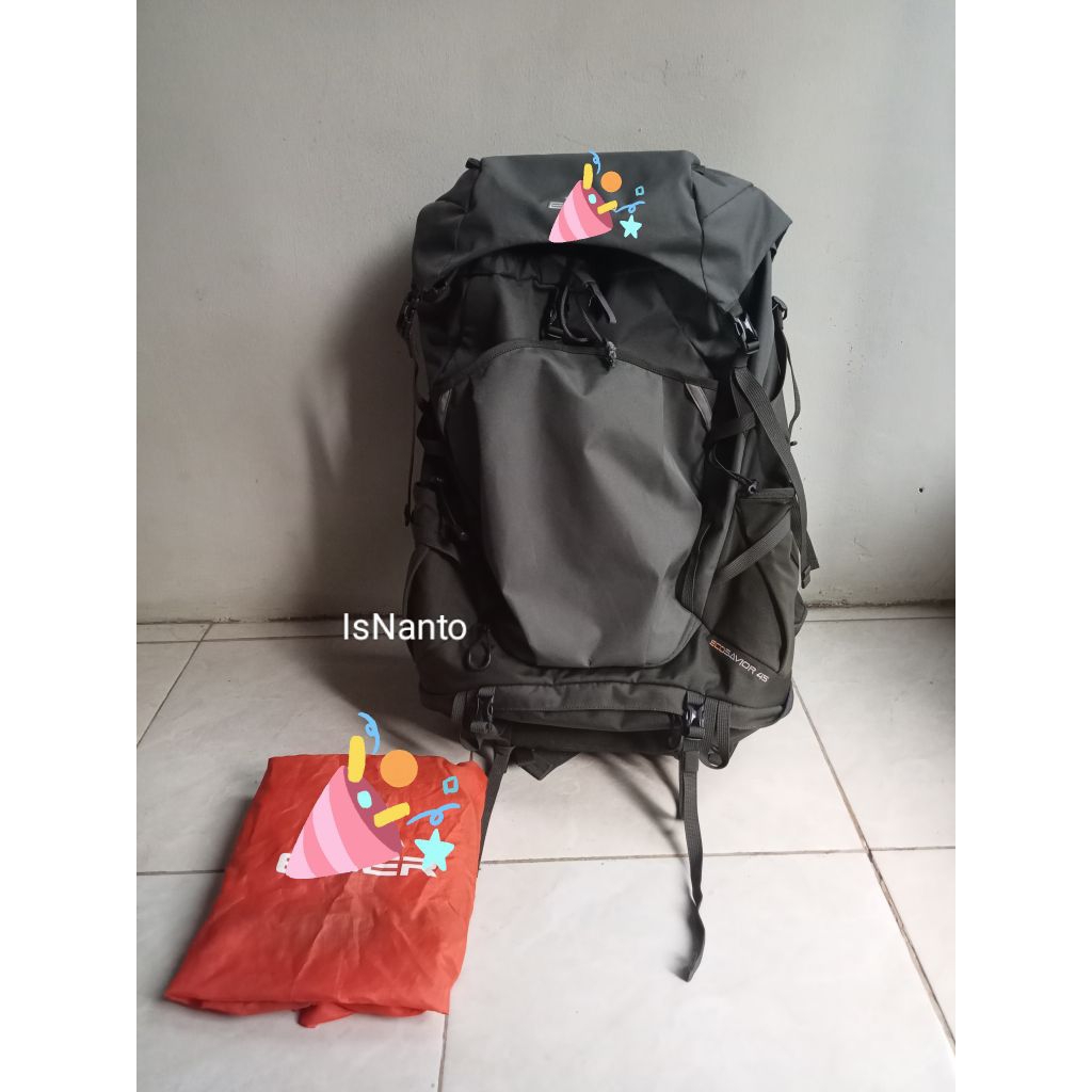 tas gunung 45L, tas gunung 60L,ekosavior