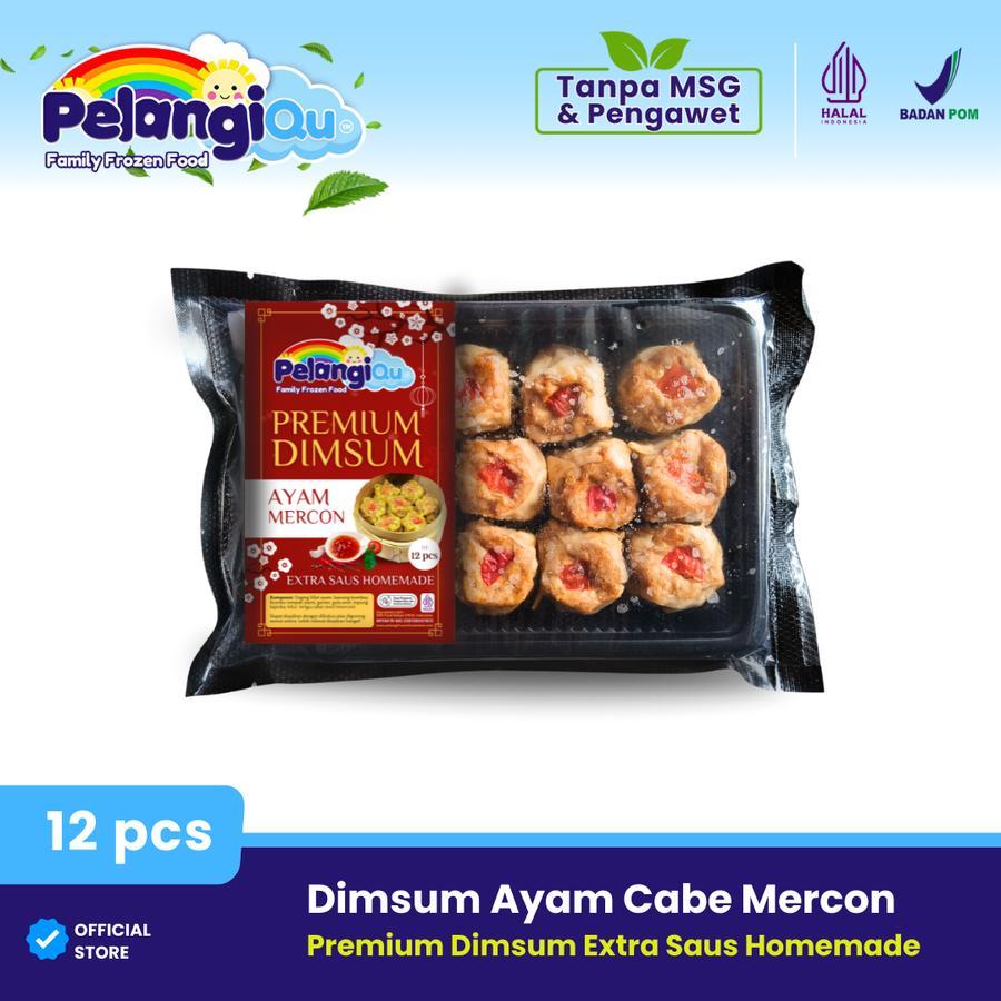 

Dimsum Sehat Premium MERCON PEDAS Plus Saos Dimsum Homemade Tanpa MSG Pelangi Anak