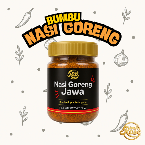 

BUMBU NASI GORENG Kemasan Botol [150 gram] - Dapur Kak Rose