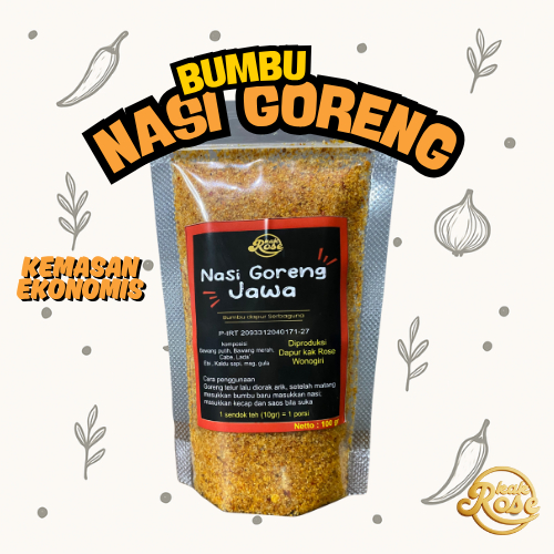 

BUMBU NASI GORENG Ekonomis [100 gram] - Dapur Kak Rose