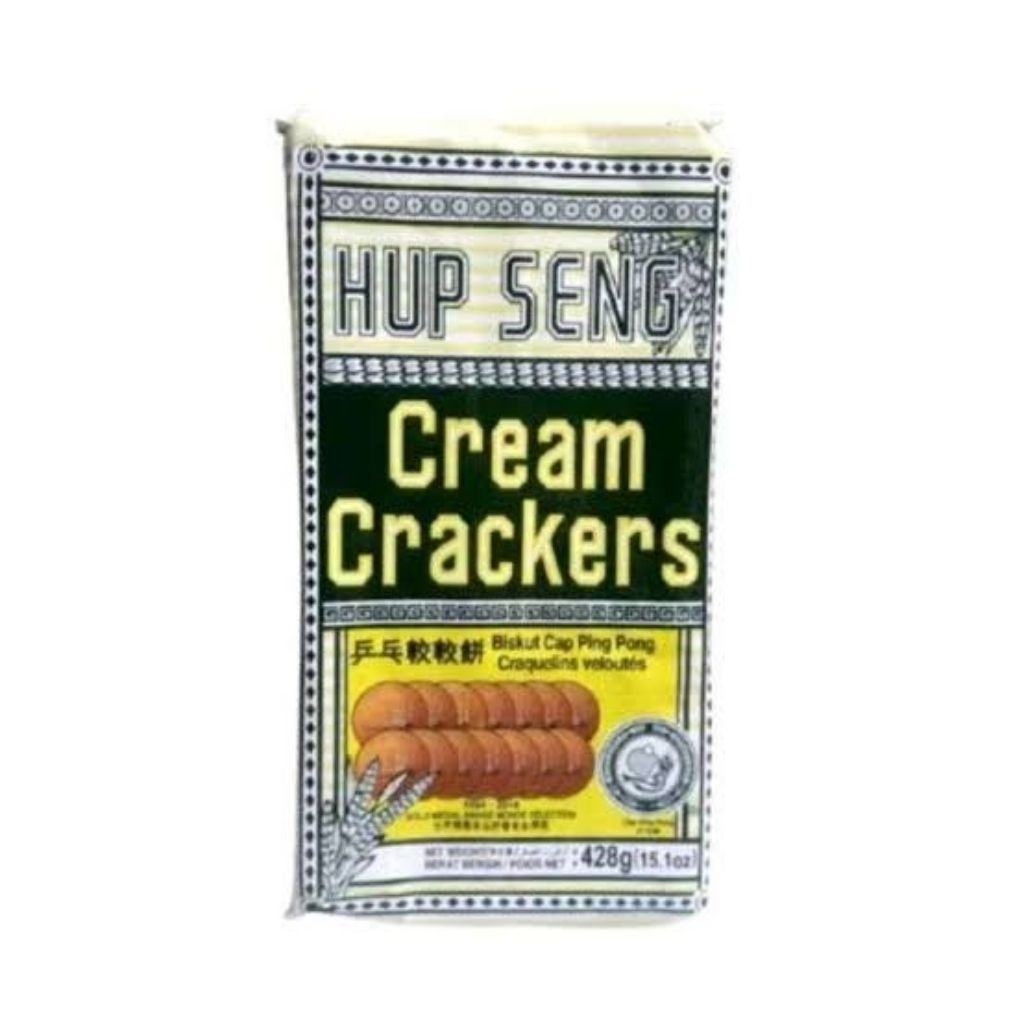 

Hup Seng Biskuit Cream Crackers 428 gram