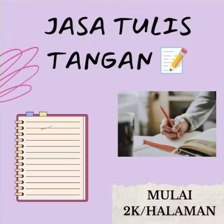 Jasa Tulis Tangan
