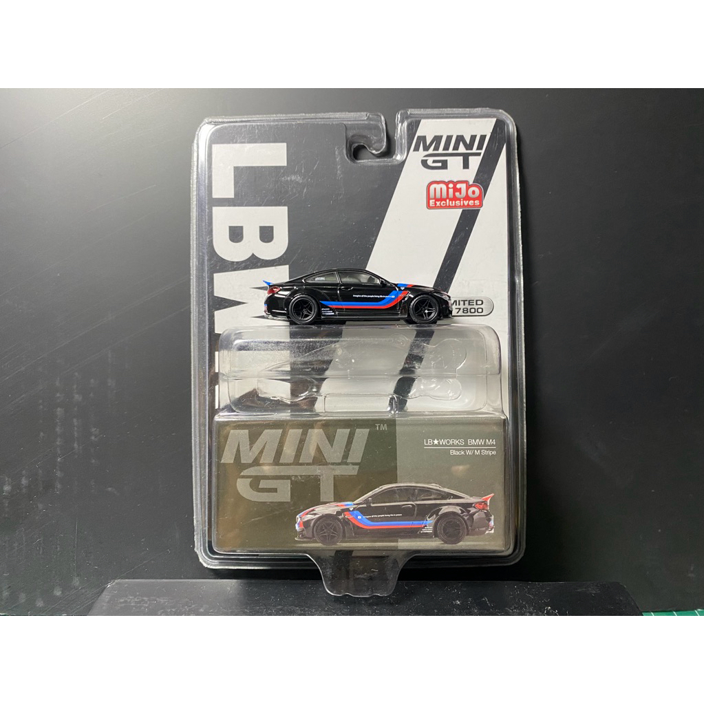MiniGT BMW M4 F82 LBWK Hitam (MINUS)