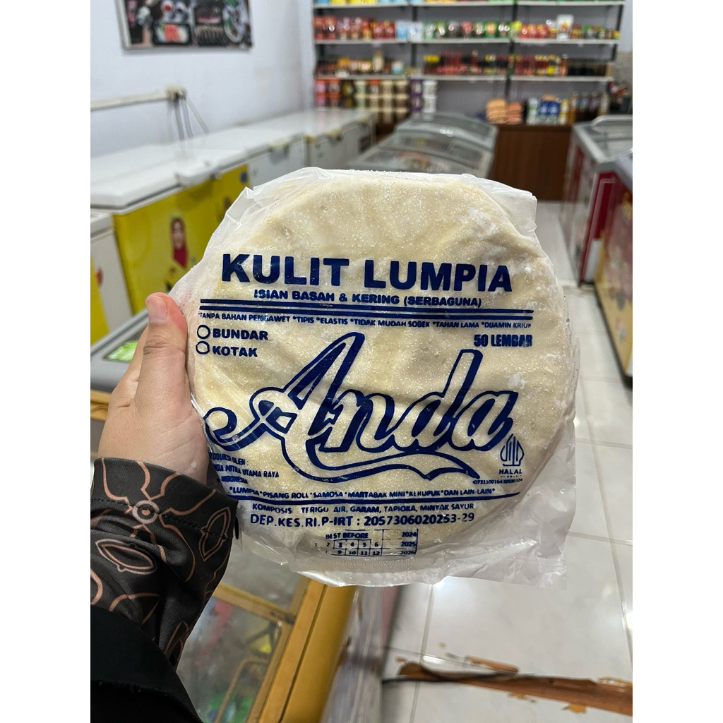 

ANDA KULIT LUMPIA