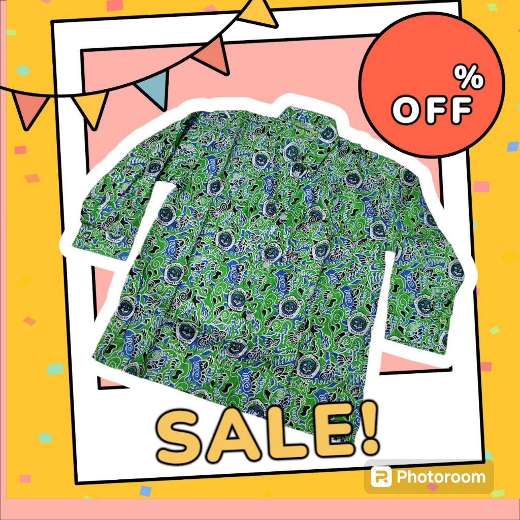 Baju Batik Anak TK RA Raudhatul Athfal | Seragam Tk RA Bahan Katun