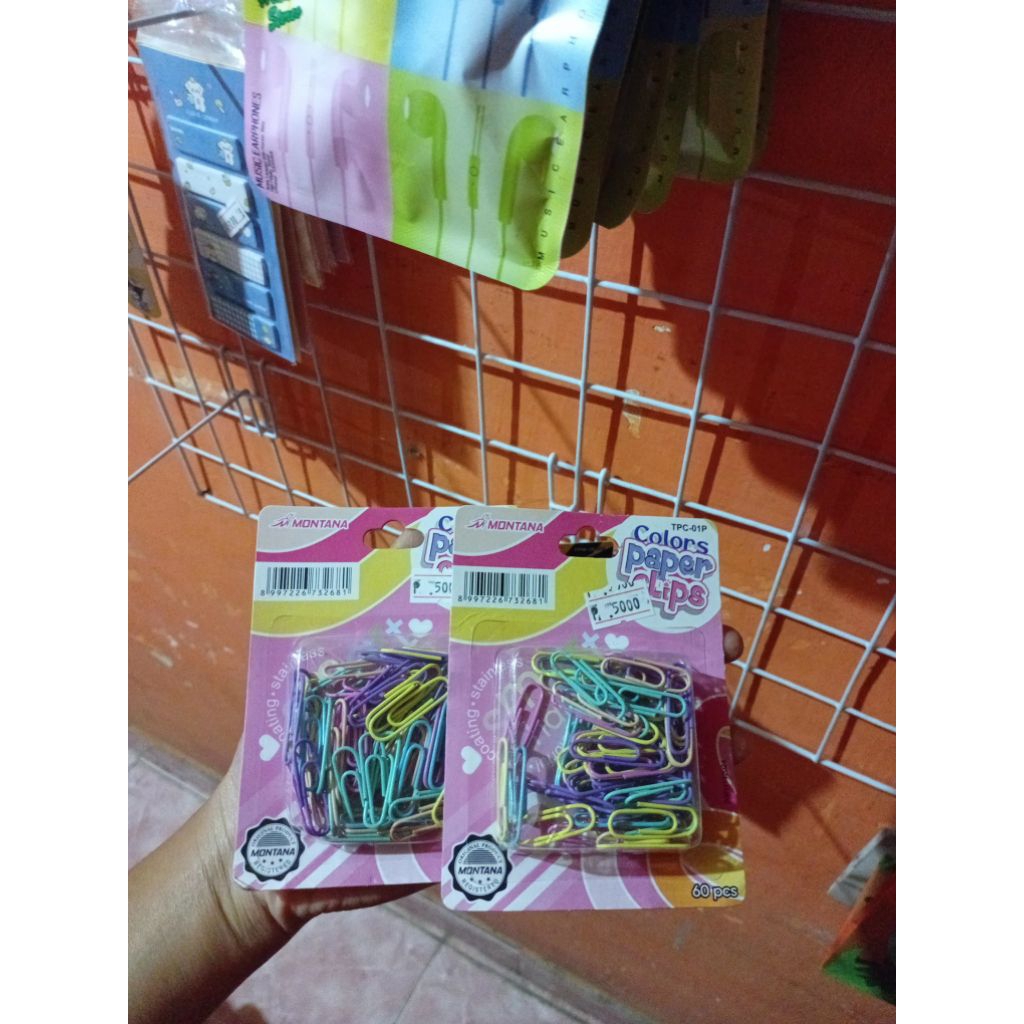 

READY STOCK PAPER CLIP & PUSH PINS