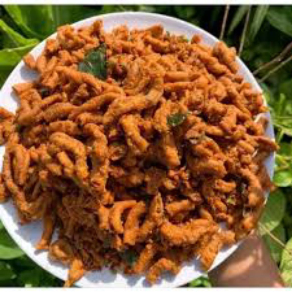 

5 bungkus keripik usus ayam krispy pedas daun jeruk