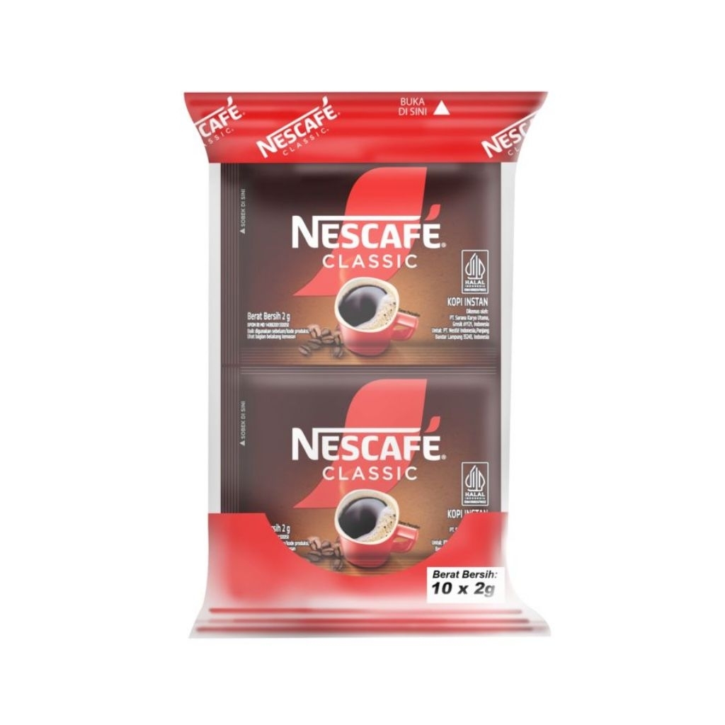 

Nescafe classic 10X2GR