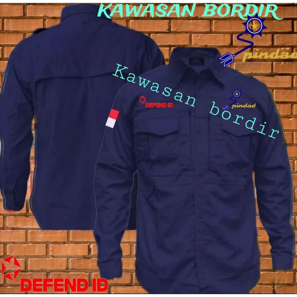 premium kemeja tactical defend id Pindad seragam defend id Pindad kemeja Pindad seragam Pindad baju 