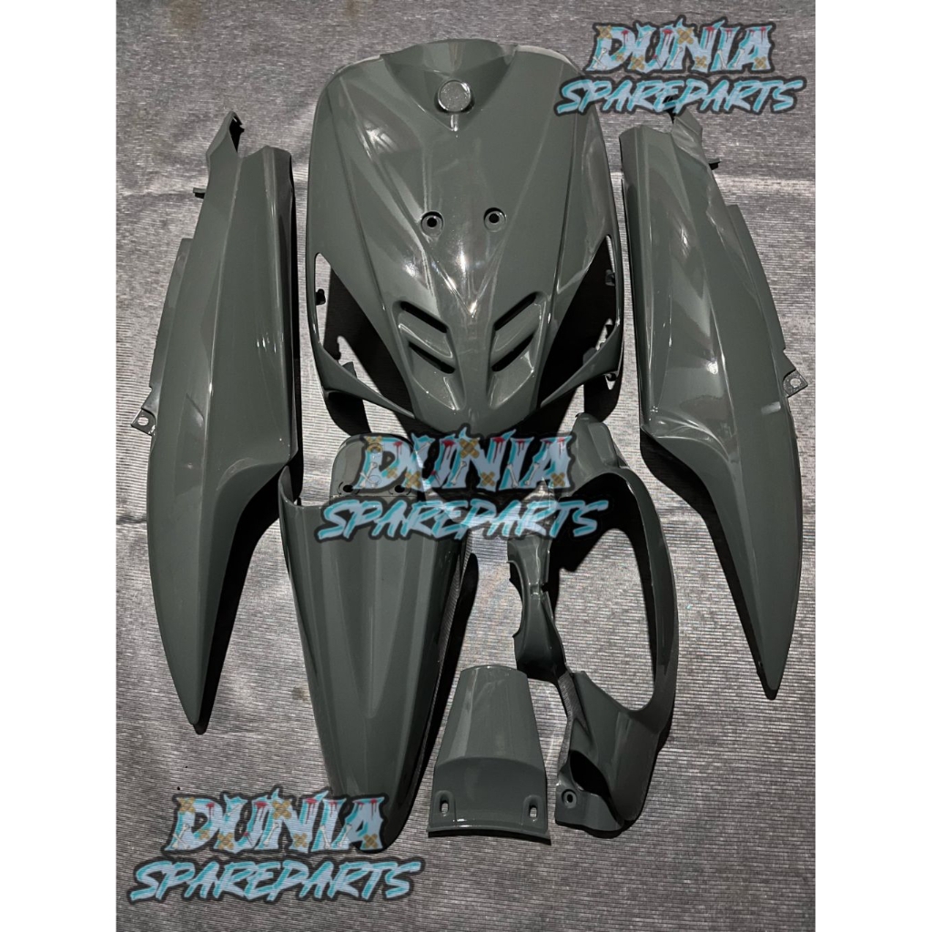 COVER FULL BODY HALUS YAMAHA MIO SPORTY WARNA NARDO/ ABU-ABU MIO SPORTY