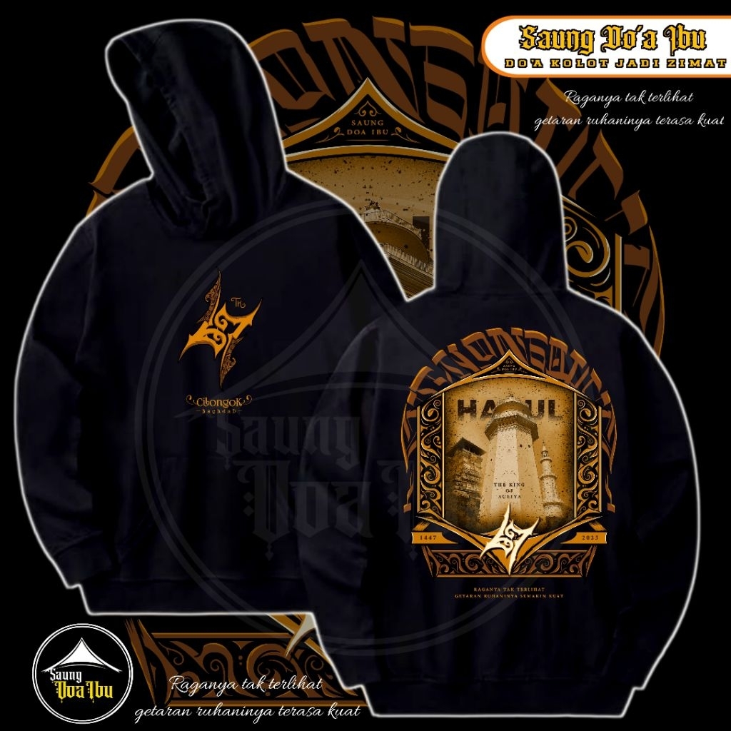 Sweater HAUL HOODIE THE KING OF AULIYA YG KE 67 TAHUN