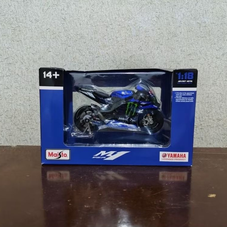 Diecast Maisto Motogp Fabio Quartararo 2022 Skala 1:18