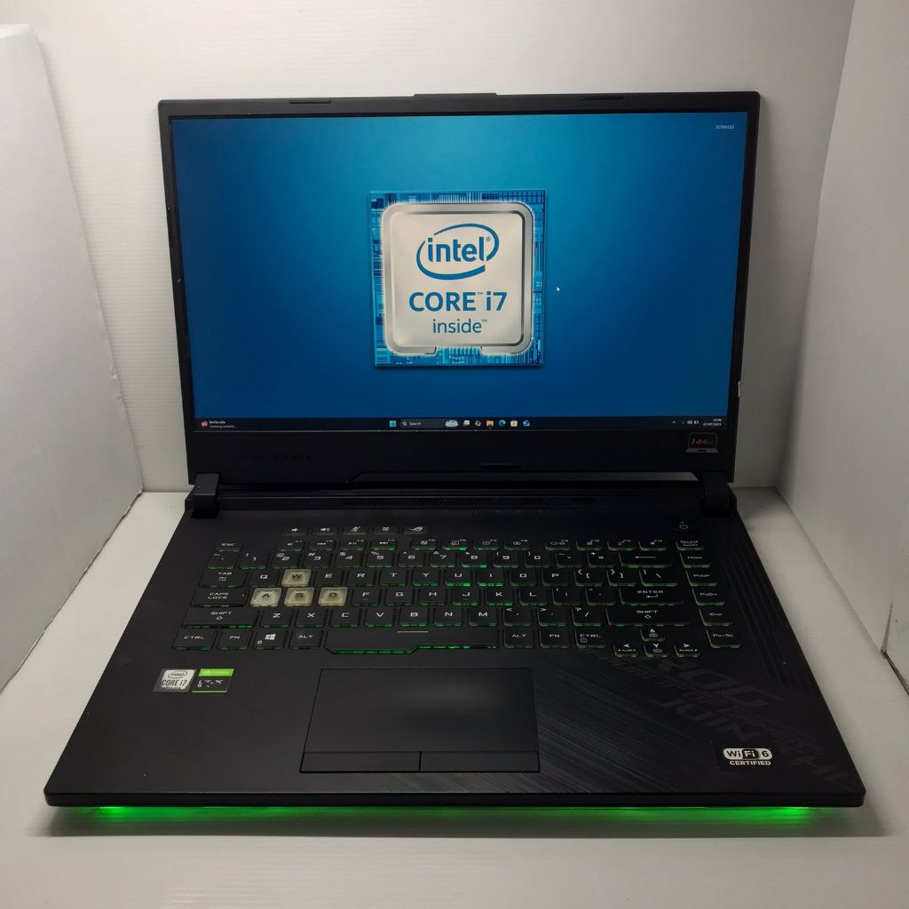 LAPTOP GAMING ASUS ROG G512LI I7 GEN 10 GTX 1650TI 8/512 SSD NO MINUS