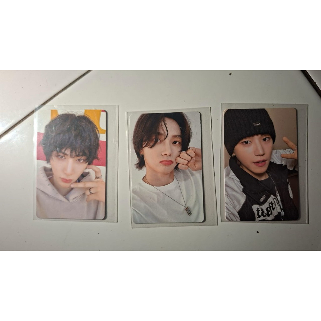 Photocard taesan sungho riwoo bnd official