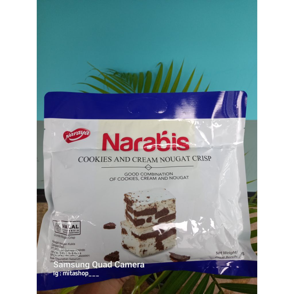 

Naraya Narabis Nougat Crispy 200gr