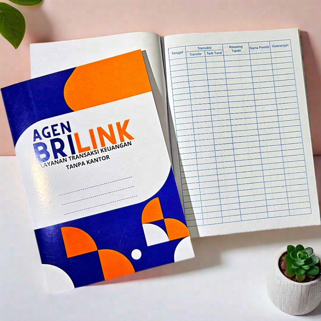 

Buku Catatan BRI LINK / Buku Tabungan