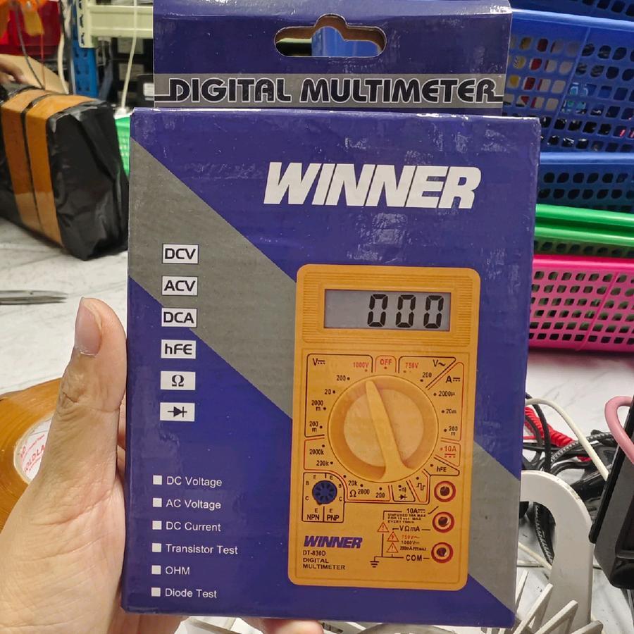 Multimeter Digital Winner DT830D MultiTester Avometer