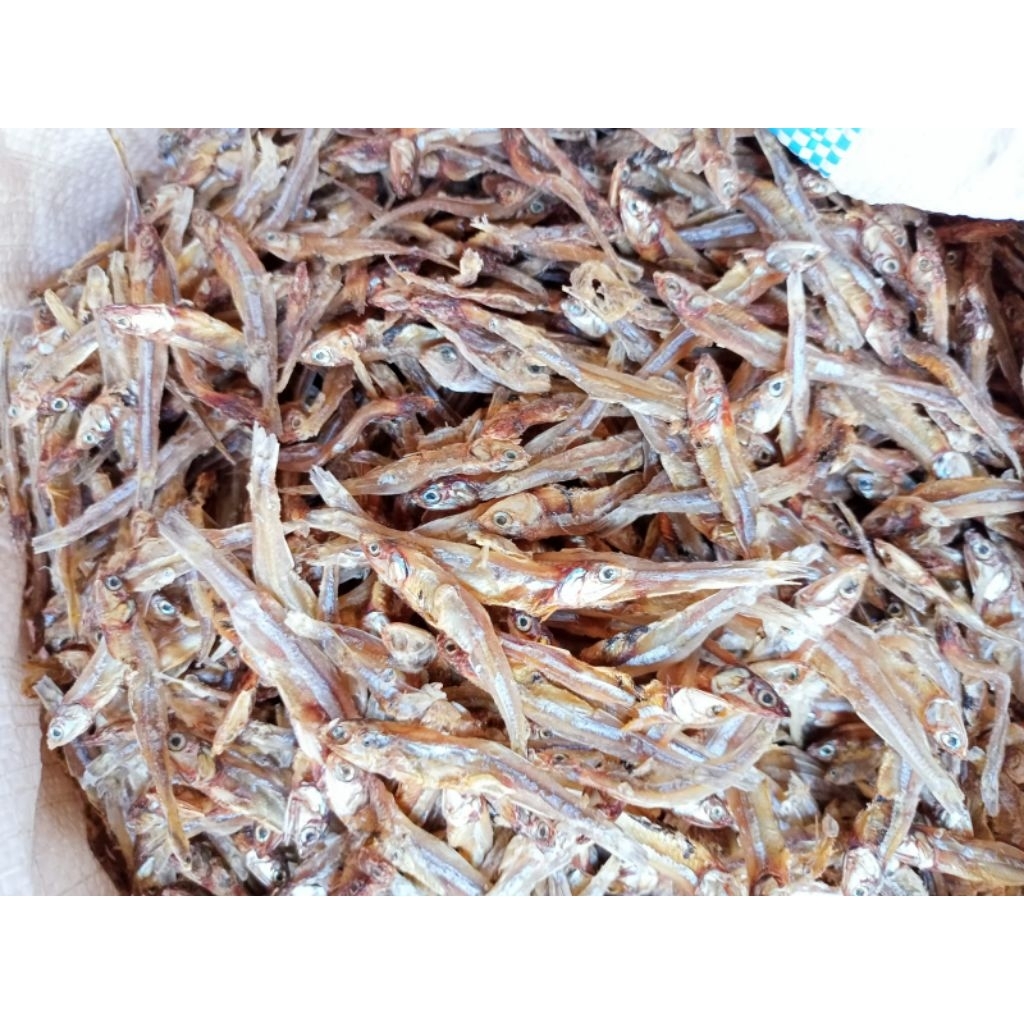 

ikan teri jengki kering tawar 250 gram