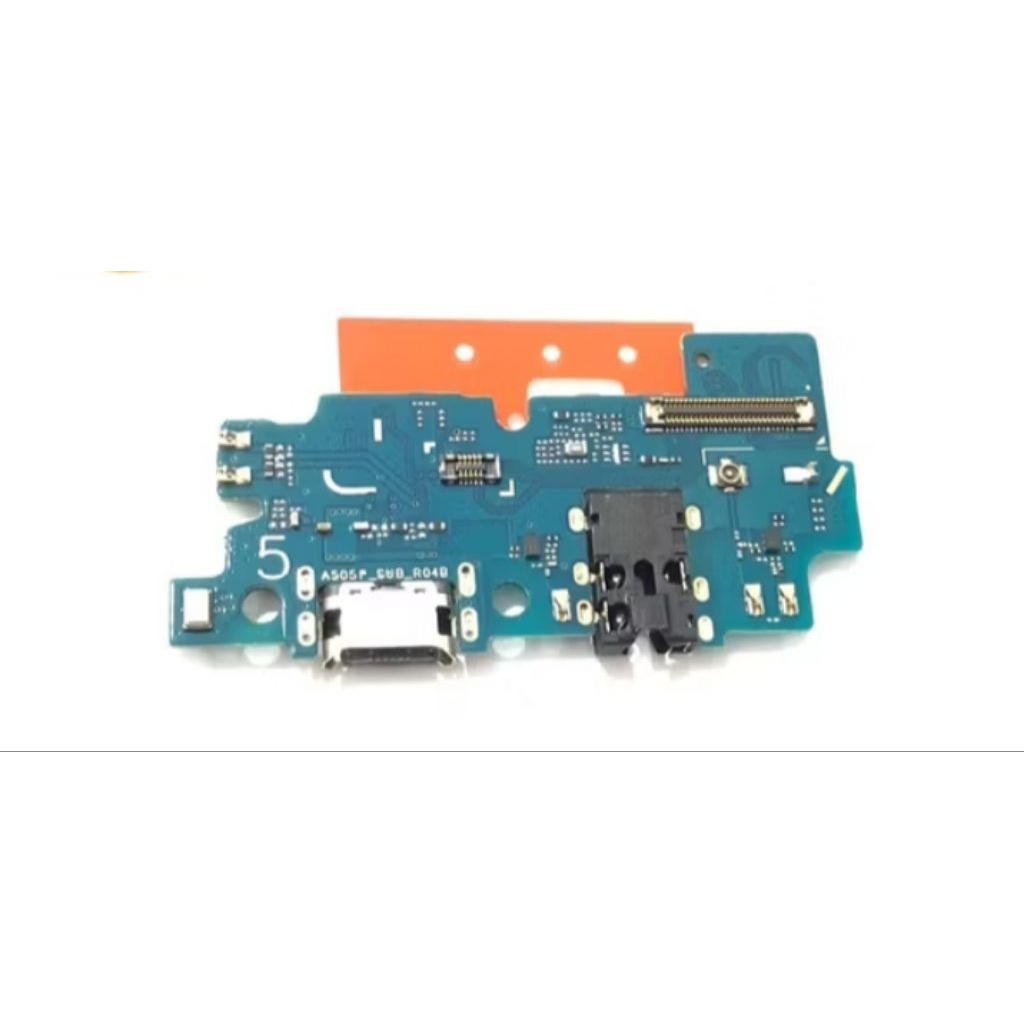 Flexible Konektor Cas + Mic Original Samsung A50 A50S A505 A505F / Konektor Charger / Papan Cas