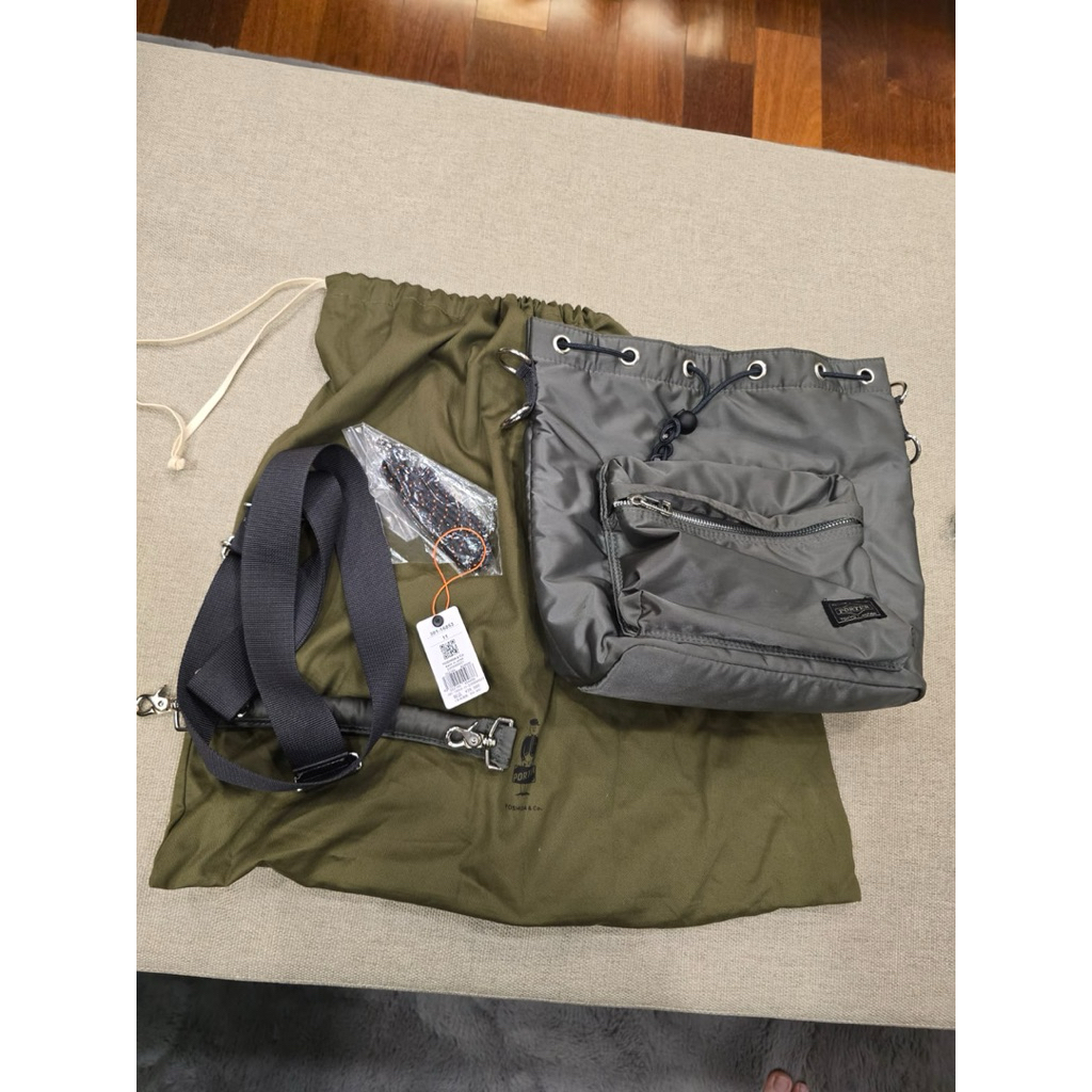 porter baloon sac yoshida grey color original