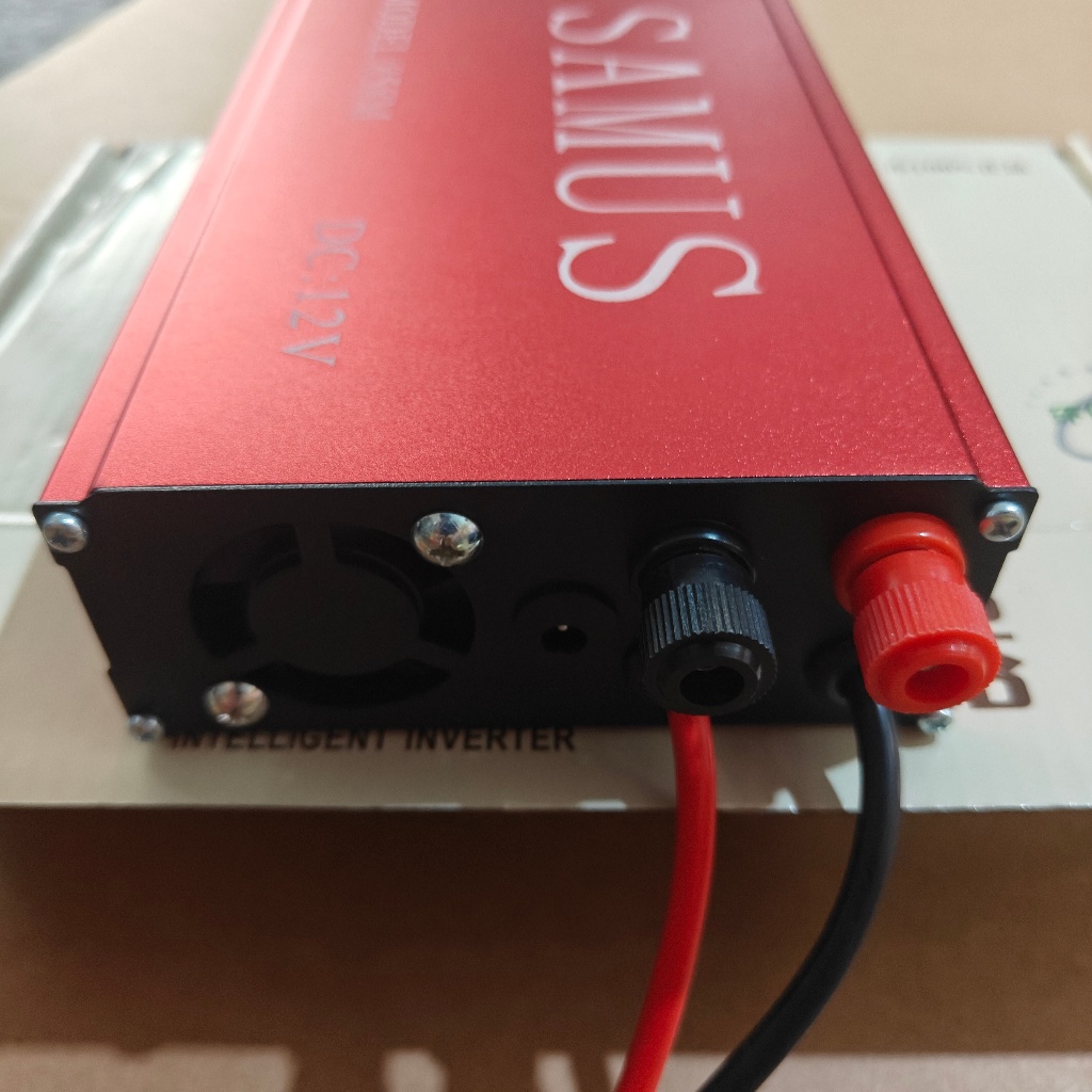 Kiyoshop12  2025 Samus 858M Inverter Transformator Booster Portabel 16Fet Dc12V Silikon Tunggal