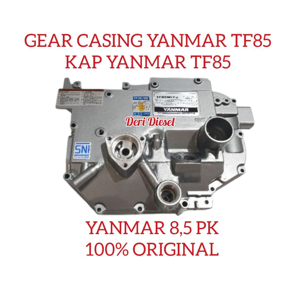 TF85 TF-85 Gear Case Casing Kap Engkol Mesin Diesel Yanmar ORIGINAL Blok Engkolan Yanmar