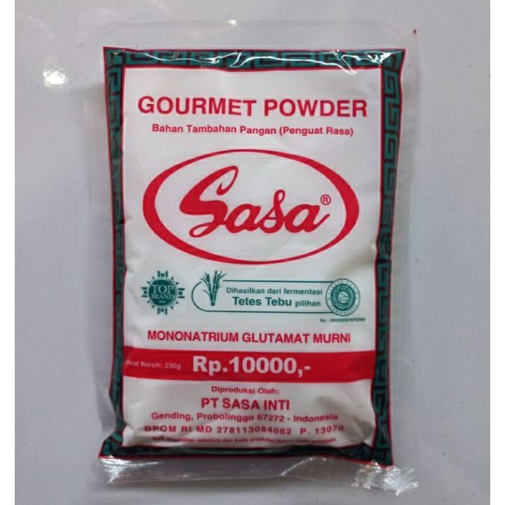 

Moto Sasa 10.000Micin/MSG Gourmet Powder Mononatrium Glutamat Murni