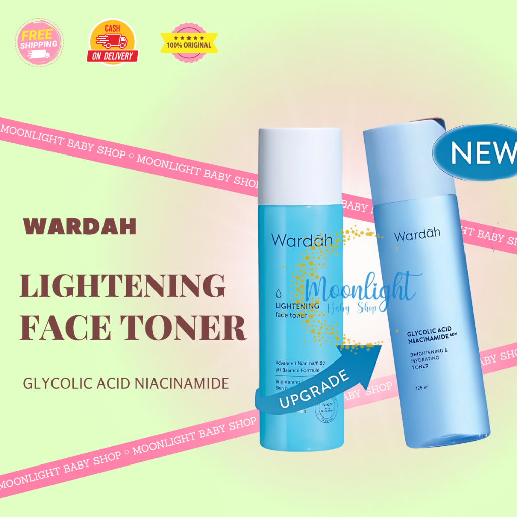 Wardah Lightening Face Toner 125 ml | Hydrating Toner | Formula pH Balance