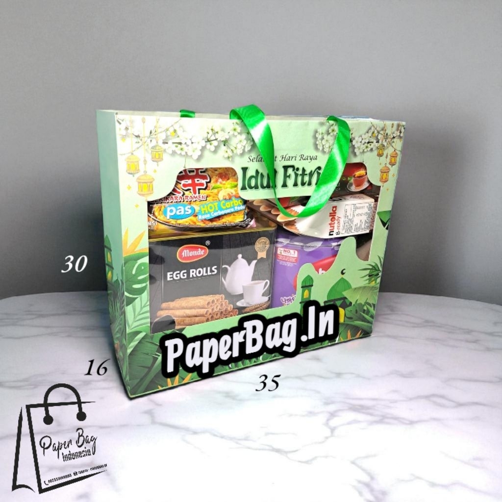 

Paper Bag Lebaran Idul Fitri Uk 35x16x30