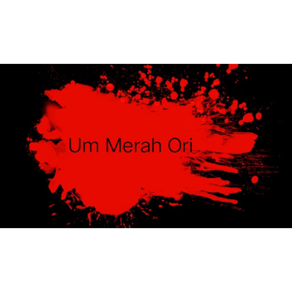 

stiker bercak umum merah ori