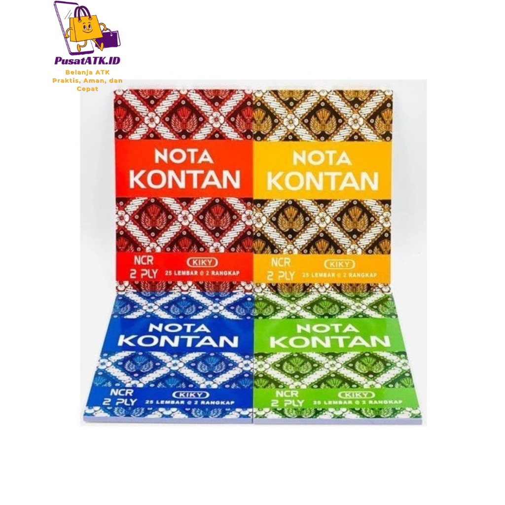 

Nota Kontan 2 ply kecil Kiky isi 10 pcs