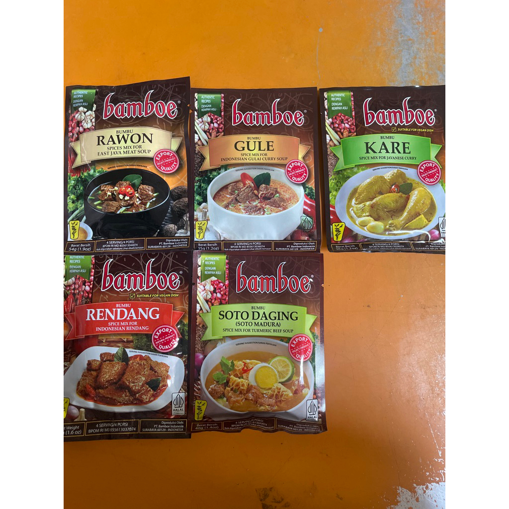 

Bumbu Masak Bamboe Bermacam Masakan