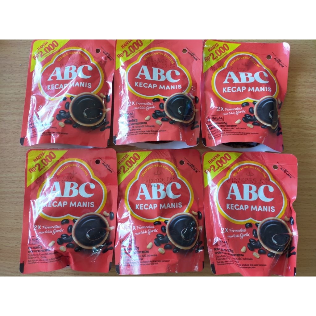 

kecap manis abc 2x62 gr