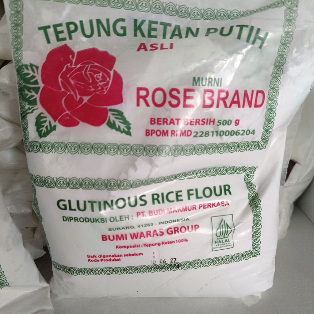 

Rose Brand tepung ketan putih