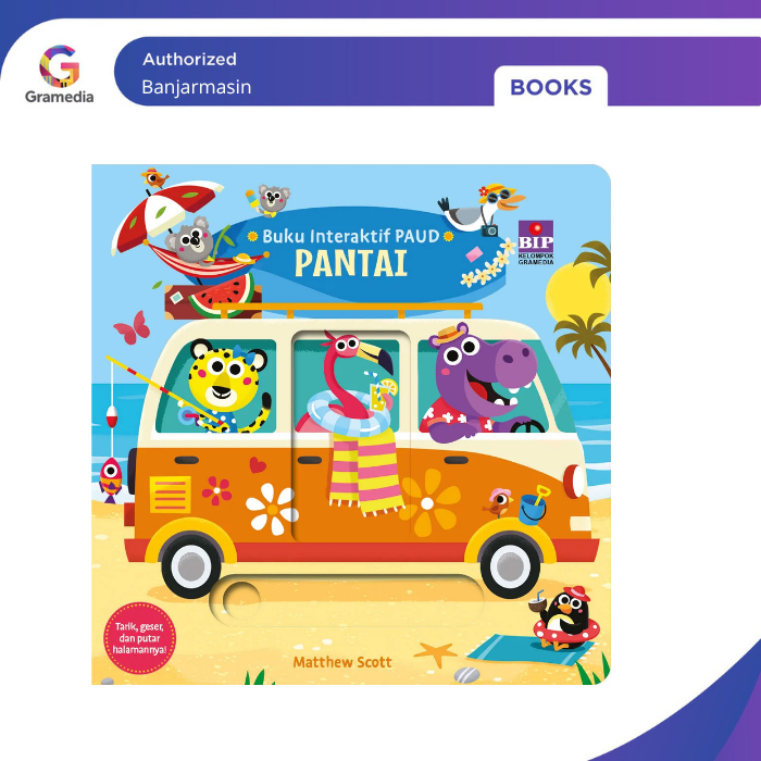 Gramedia Banjarmasin - Buku Interaktif PAUD: Pantai