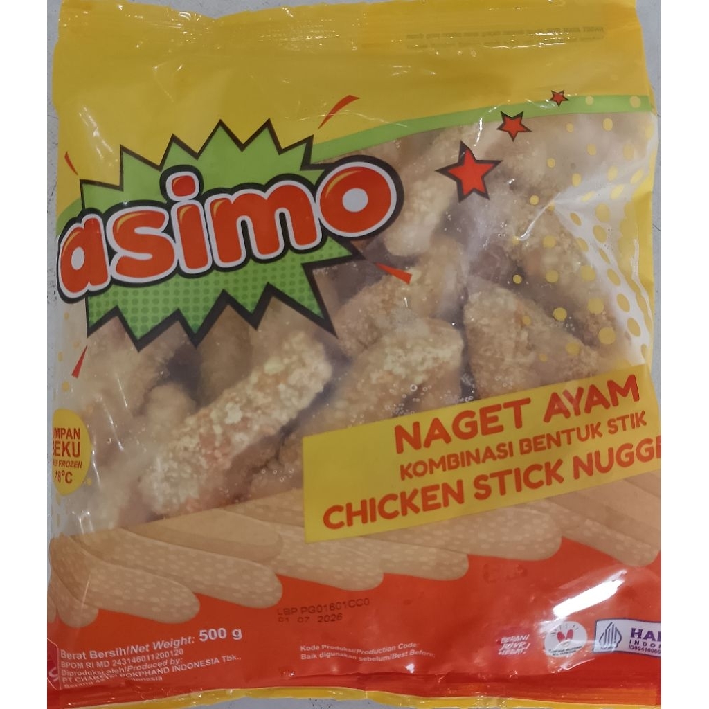 

Nugget Stik Asimo 500gr