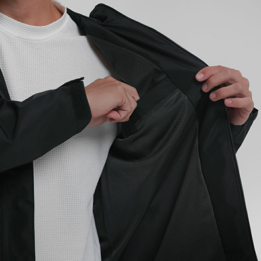 Jacket Outdoor Goretex Waterproof Premium South Black Series
