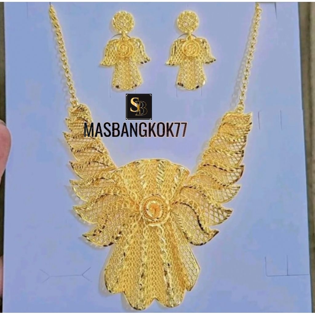 Perhiasan Mas Bangkok lapis emas 99% mirip emas asli