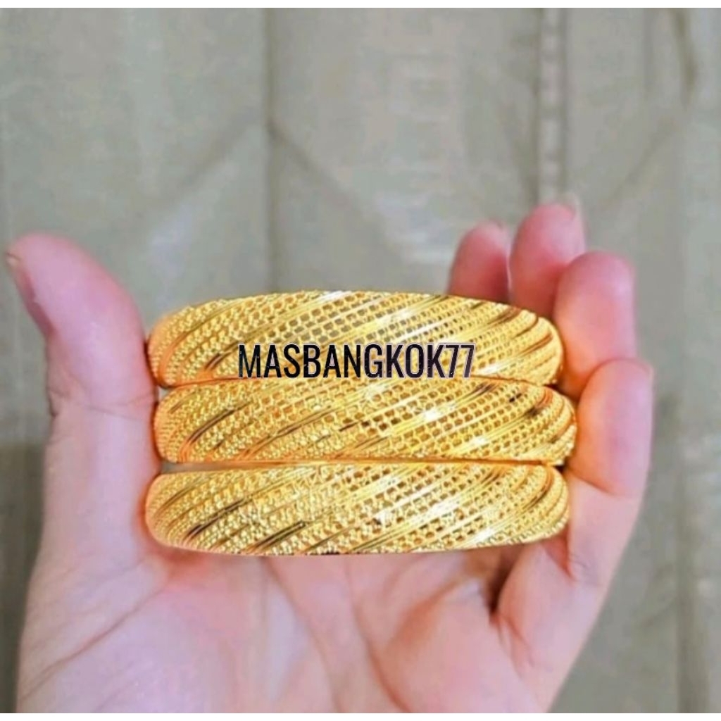 Perhiasan Mas Bangkok lapis emas 99% mirip emas asli