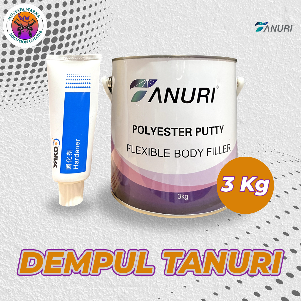 Dempul - Dempul Tanuri Polyester Putty