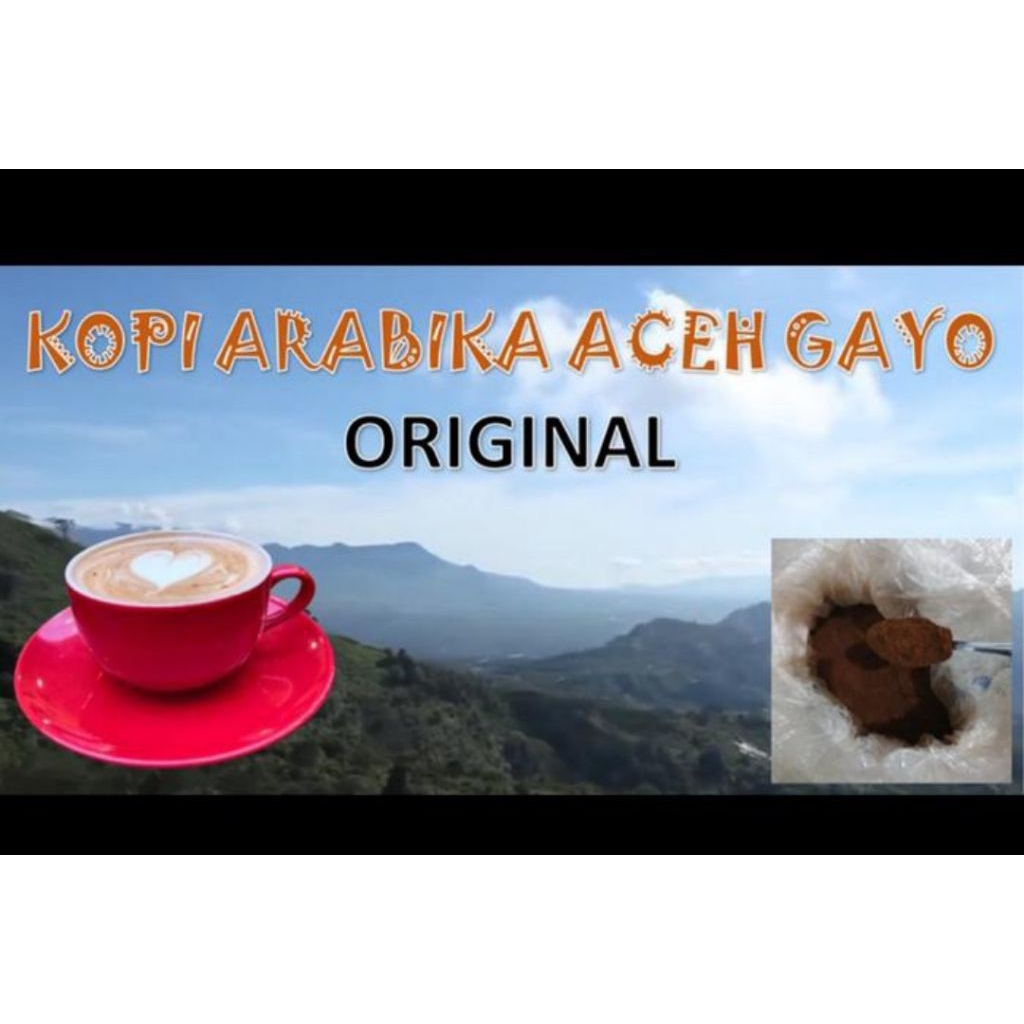 

Kopi bubuk Arabika Aceh Gayo original 1 Kg