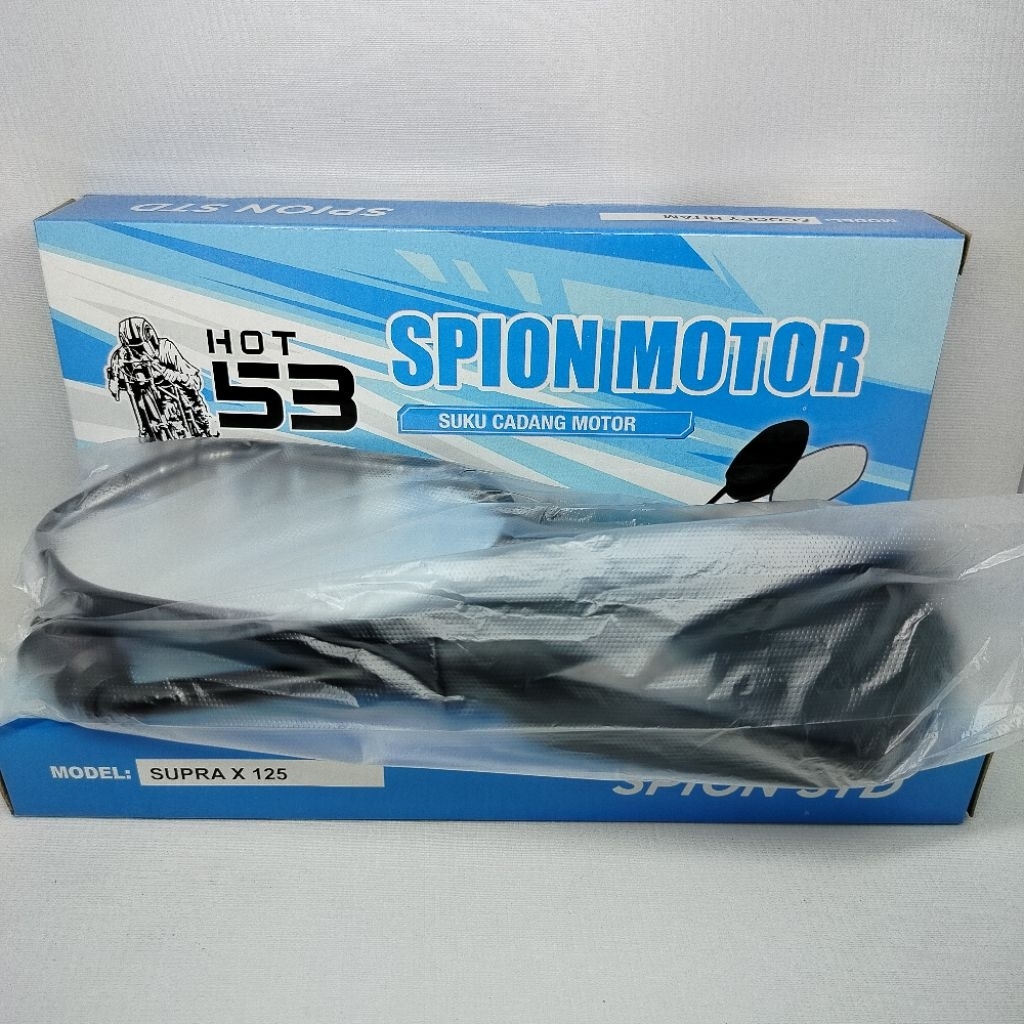 (1SET) SPION HONDA SUPRA X 125-  KACA SPION STANDAR MOTOR HONDA SUPRA X 125
