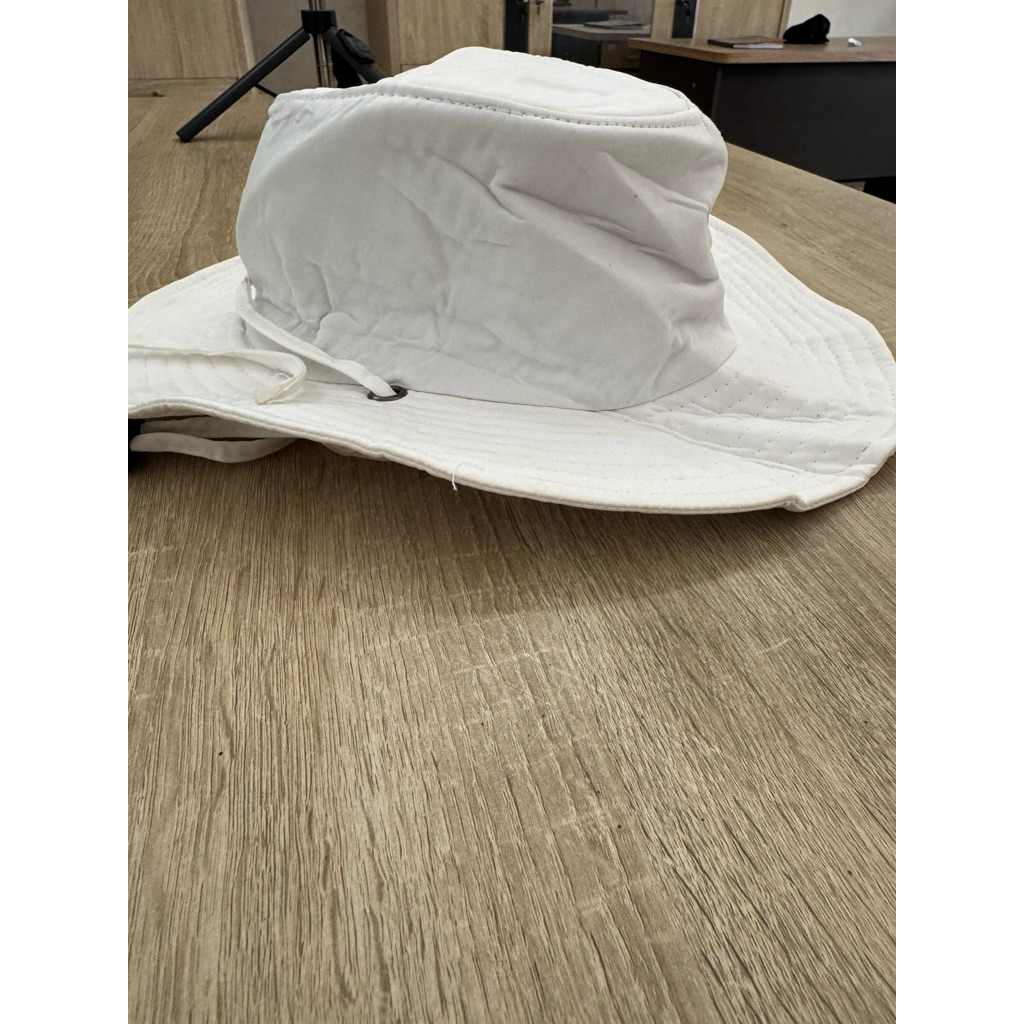 Topi Rimba Topi Gunung Topi Hutan White  Original 100% #topi #gunung #rimba #hiking #trekking #topik