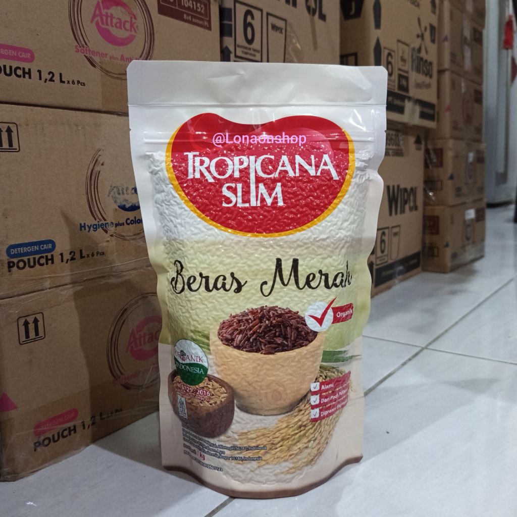 

Tropicana Slim Beras Merah Organik 1kg / 1000gr