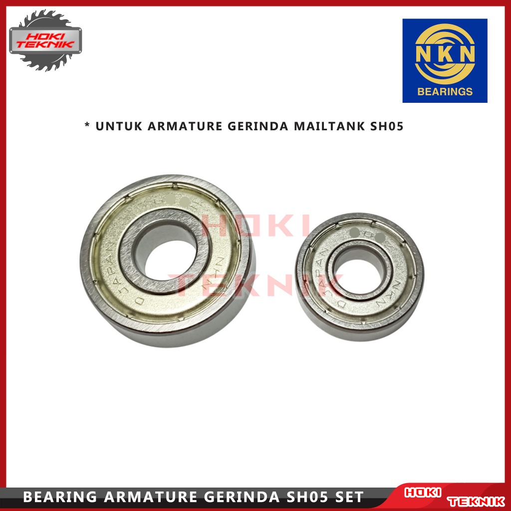 Bearing Armature Gerinda Mailtank SH05 Depan Belakang