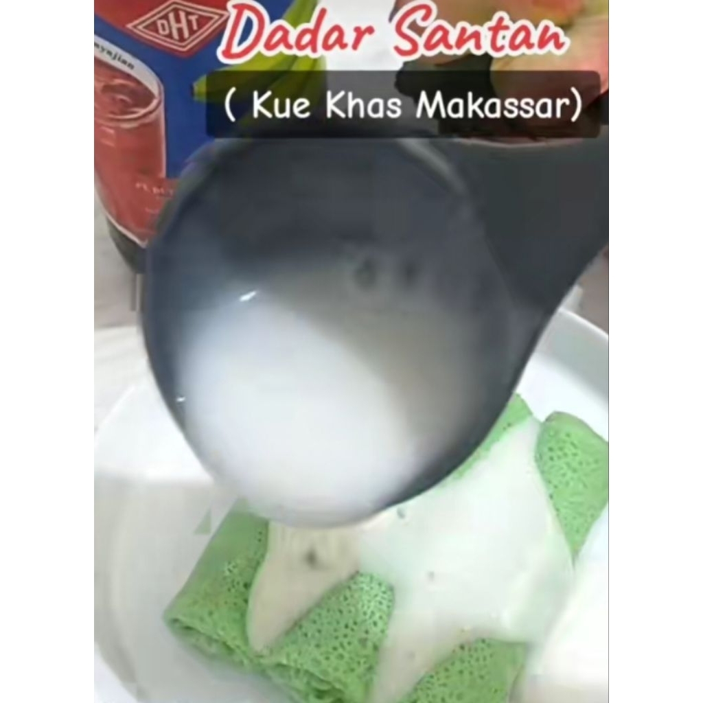 

Dadar gulung santan isi kacang 8 gulung