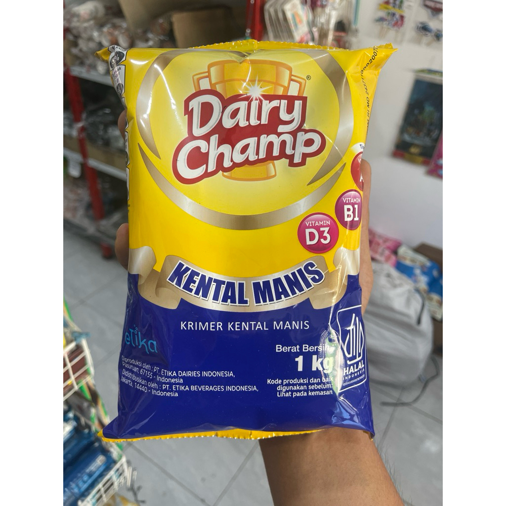 

DAIRY CHAMP POUCH 1kg / SKM / KENTAL MANIS