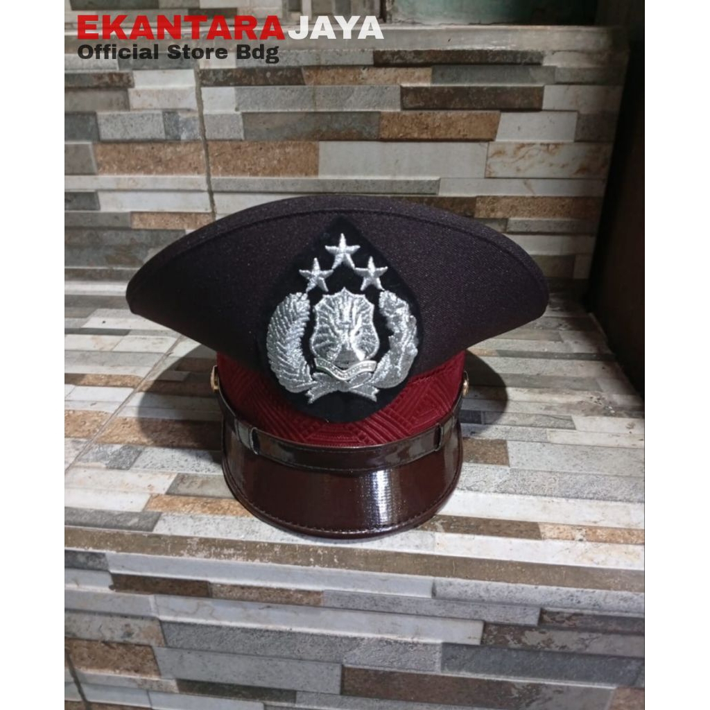 Topi PET Bintara Polri
