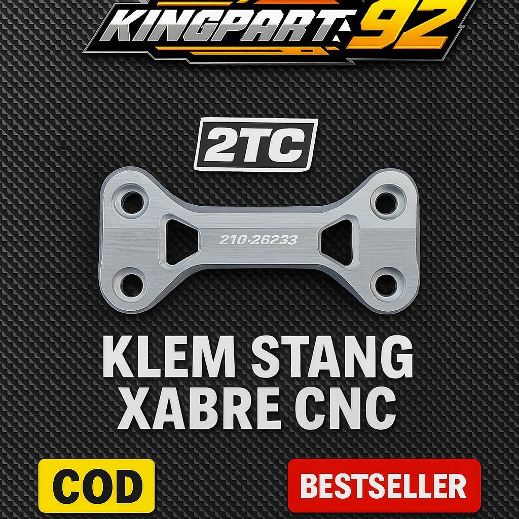 RAISER STANG RX KING NON VOLTMETER DUDUKAN STANG XABRE BY 2TC FACTORY