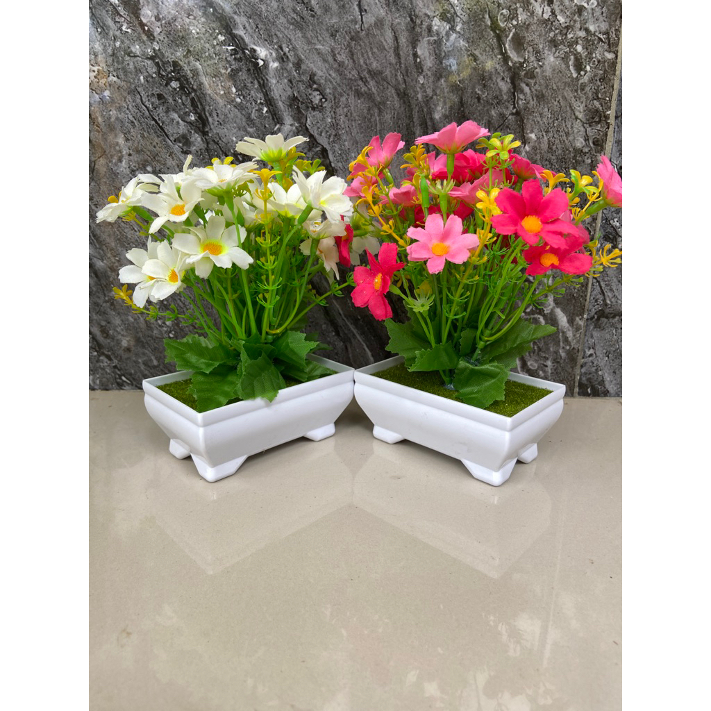 Bunga Artificial - Bunga Hias - Bunga plastik - Dekorasi Rumah - Hiasan Rumah - Bunga Meja